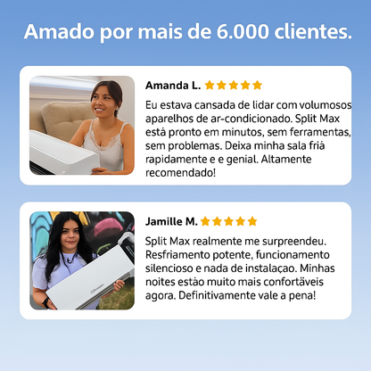 Ar Portátil Smart Inverter 12.000 BTU [PREÇO DE FÁBRICA] Frio/Calor